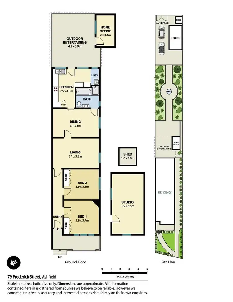 Floorplan of Homely house listing, 79 Frederick Street, Ashfield NSW 2131