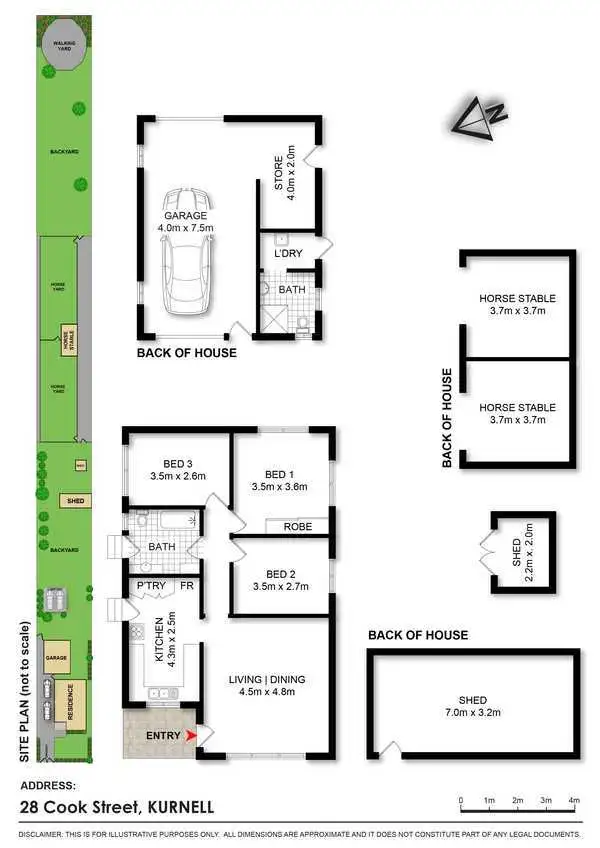 Floorplan of Homely house listing, 28 Cook Street, Kurnell NSW 2231