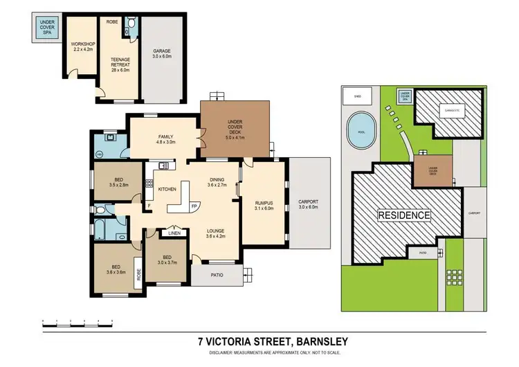 Floorplan of Homely house listing, 7 Victoria Street, Barnsley NSW 2278