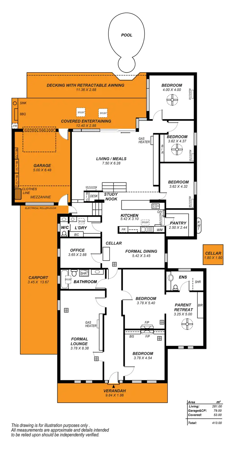 Floorplan of Homely house listing, 37 Tusmore Avenue, Leabrook SA 5068