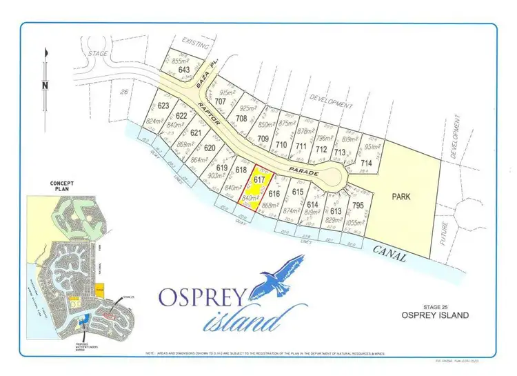 Floorplan of Homely land listing, 84 Raptor Parade, Banksia Beach QLD 4507