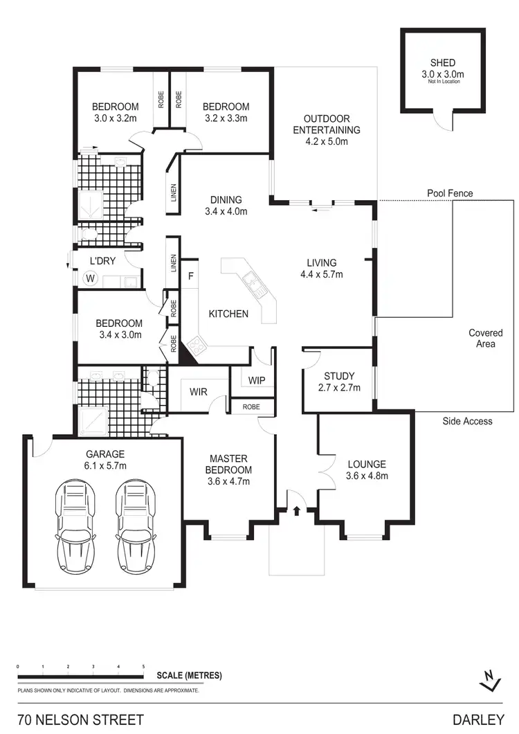 Floorplan of Homely house listing, 70 Nelson Street, Bacchus Marsh VIC 3340