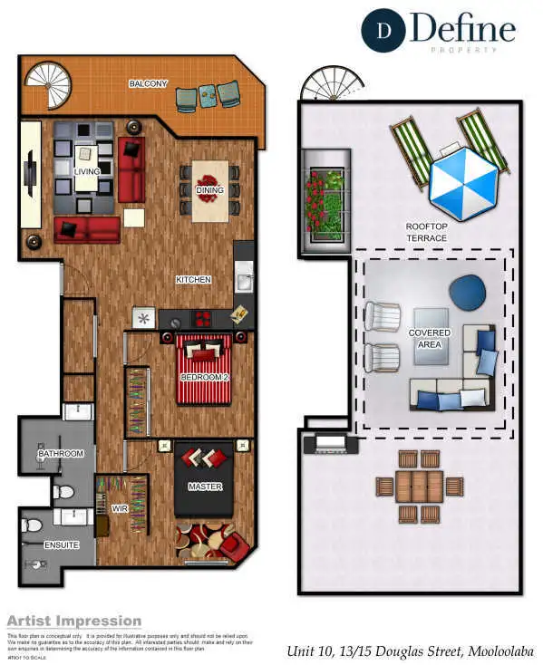 Floorplan of Homely unit listing, 10/13-15 Douglas Street, Mooloolaba QLD 4557