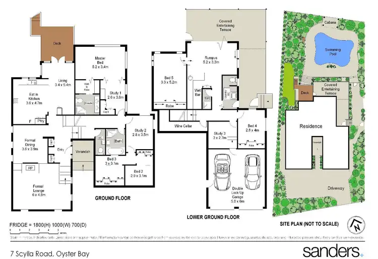 Floorplan of Homely house listing, 7 Scylla Road, Oyster Bay NSW 2225