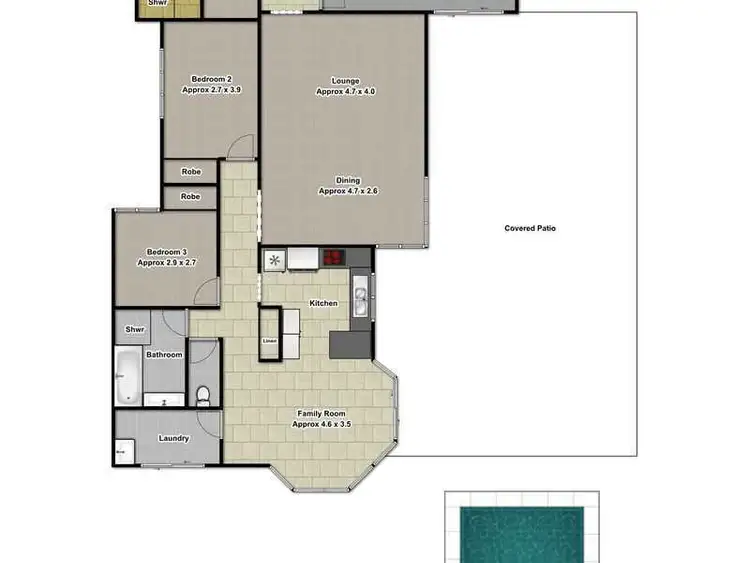 Floorplan of Homely house listing, 4 Lomond Court, Wattle Grove NSW 2173