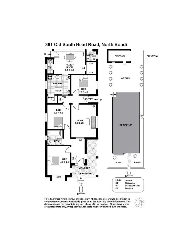 Floorplan of Homely house listing, 361 Old South Head Road, North Bondi NSW 2026