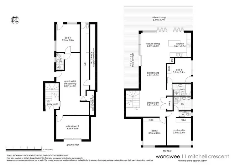 Floorplan of Homely house listing, 11 Mitchell Crescent, Warrawee NSW 2074