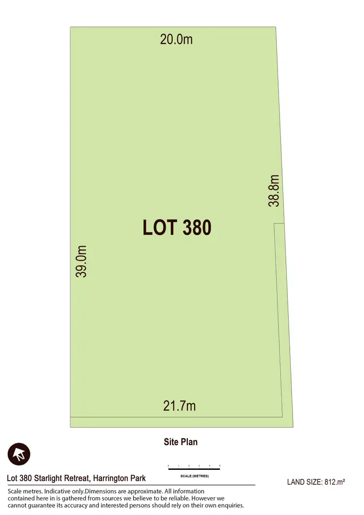 Floorplan of Homely land listing, Starlight Retreat, Harrington Park NSW 2567