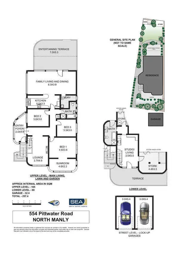 Floorplan of Homely house listing, 554 Pittwater Road, North Manly NSW 2100