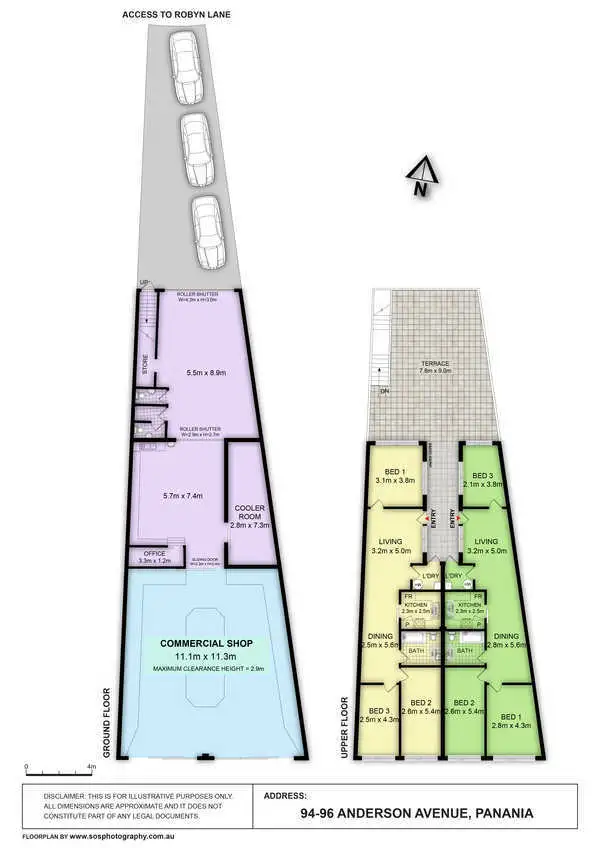 Floorplan of Homely unit listing, 2/94-96 Anderson Avenue, Panania NSW 2213