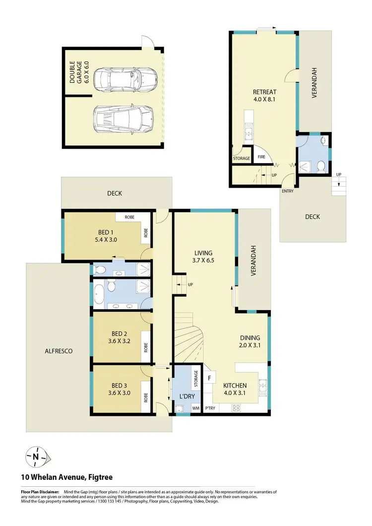 Floorplan of Homely house listing, 10 Whelan Avenue, Figtree NSW 2525