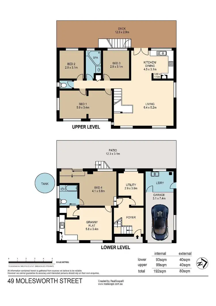 Floorplan of Homely house listing, 49 Molesworth Street, Seventeen Mile Rocks QLD 4073