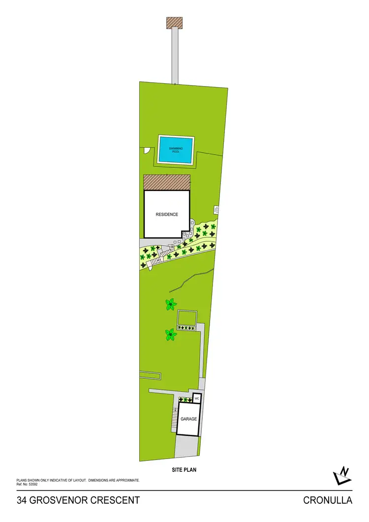 Floorplan of Homely house listing, 34 Grosvenor Crescent, Cronulla NSW 2230