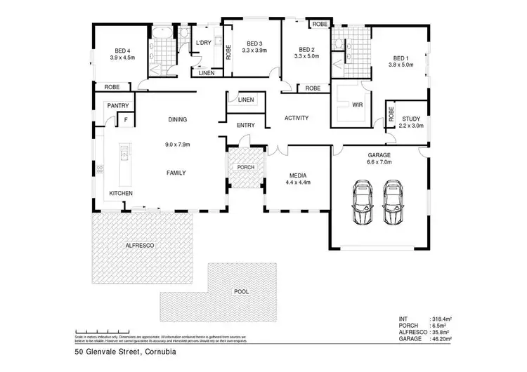 Floorplan of Homely house listing, 50-52 Glenvale Street, Cornubia QLD 4130