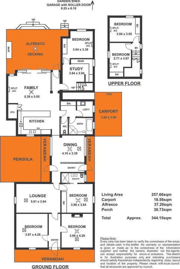 Floorplan of Homely house listing, 497 The Parade, Magill SA 5072