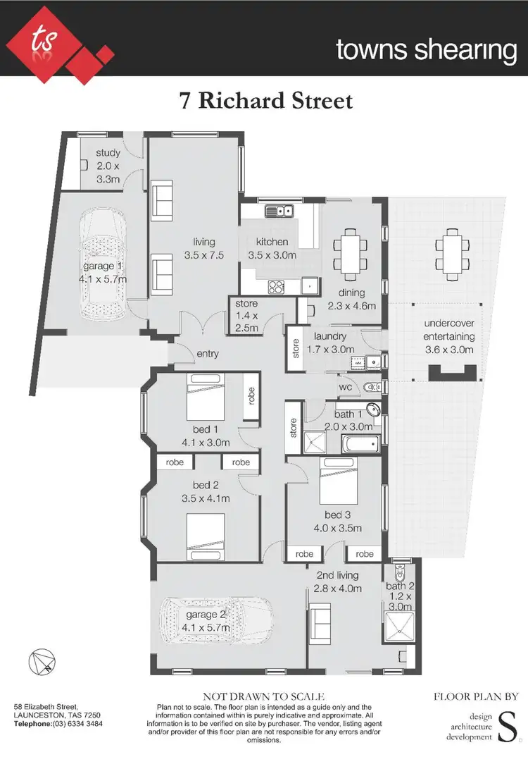 Floorplan of Homely house listing, 7 Richard Street, Prospect Vale TAS 7250
