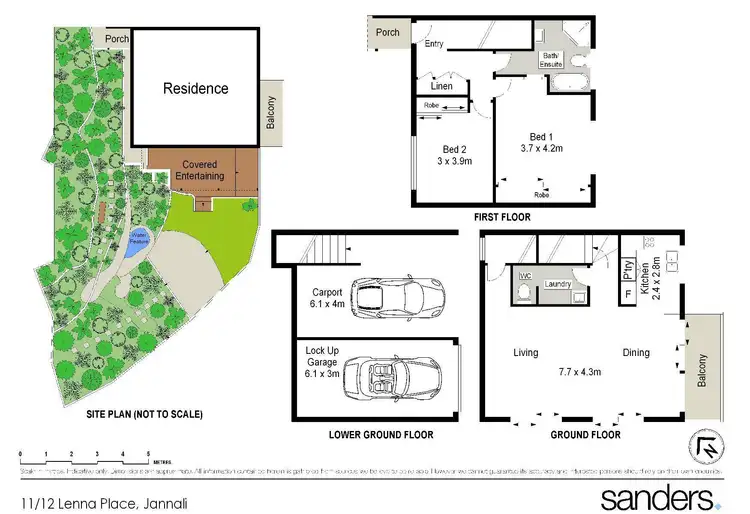 Floorplan of Homely townhouse listing, 11/12 Lenna Place, Jannali NSW 2226