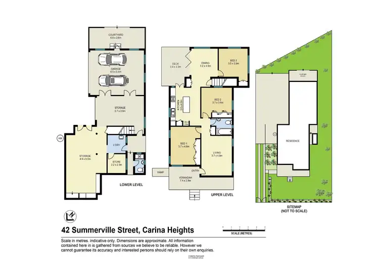 Floorplan of Homely house listing, 42 Summerville Street, Carina Heights QLD 4152