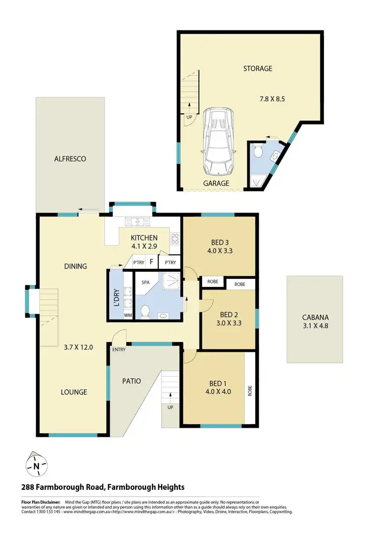 Floorplan of Homely house listing, 288 Farmborough Road, Farmborough Heights NSW 2526