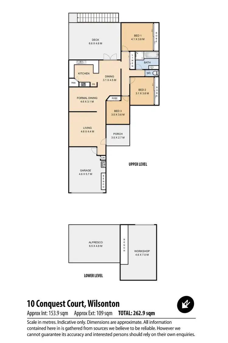 Floorplan of Homely house listing, 10 Conquest Court, Wilsonton QLD 4350