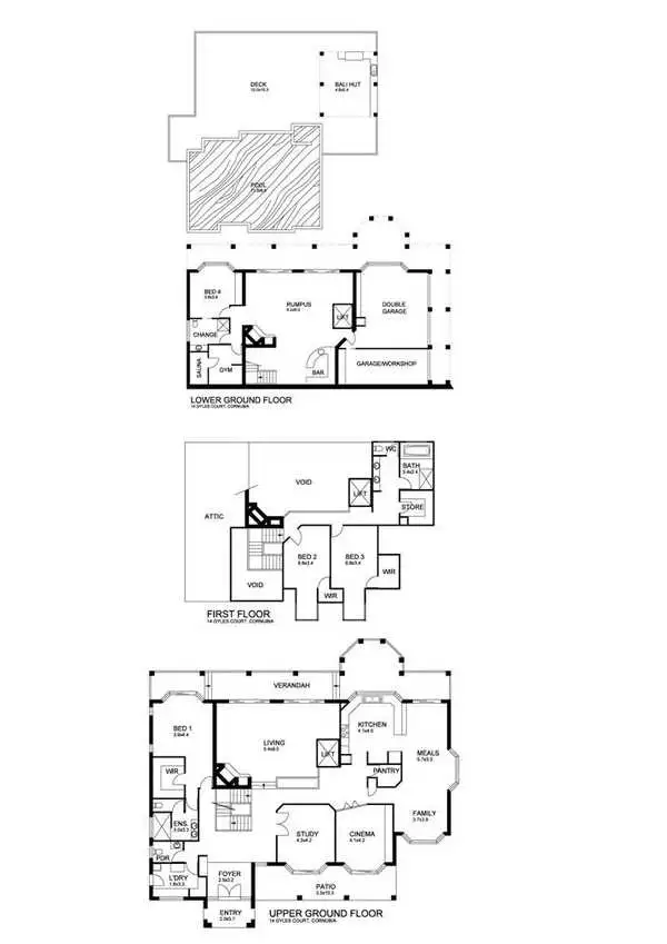 Floorplan of Homely house listing, 14 Gyles Court, Cornubia QLD 4130