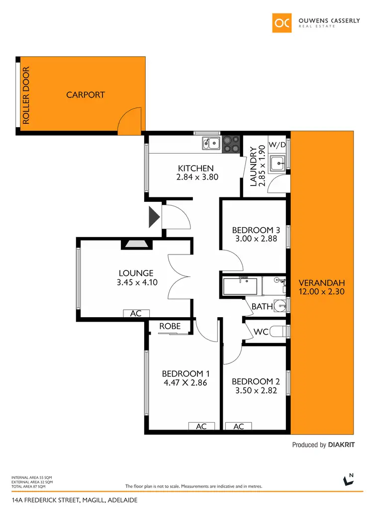 Floorplan of Homely house listing, 14A Frederick Street, Magill SA 5072