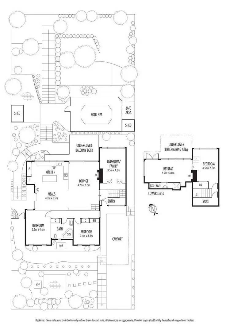 Floorplan of Homely house listing, 77 Orchards Crescent, Mont Albert North VIC 3129