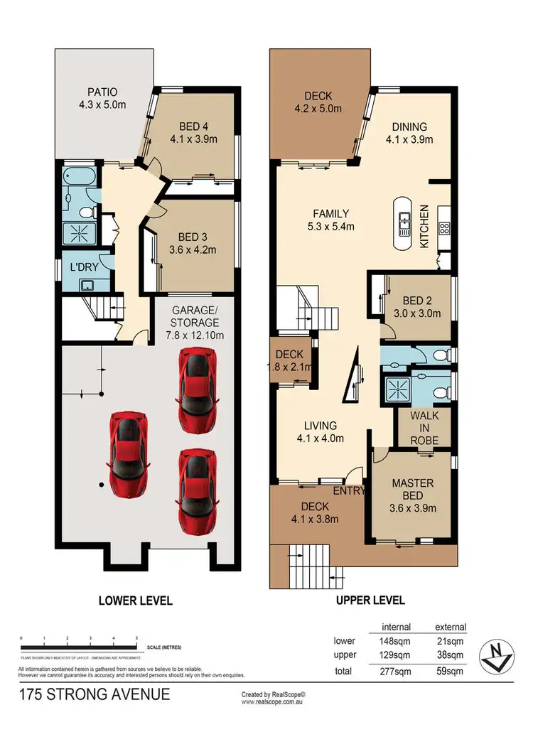 Floorplan of Homely house listing, 175 Strong Avenue, Graceville QLD 4075