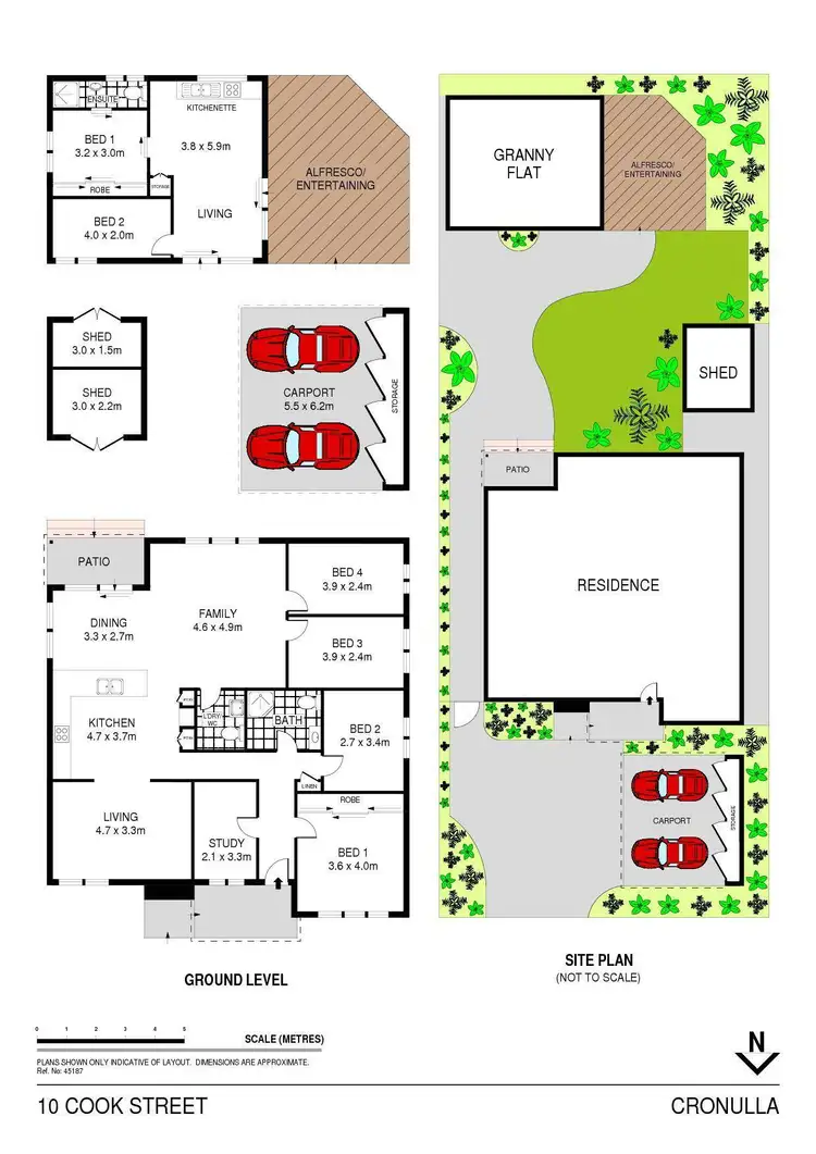 Floorplan of Homely house listing, 10 Cook Street, Cronulla NSW 2230