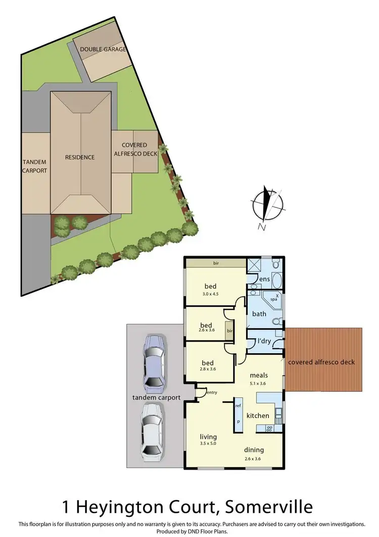 Floorplan of Homely house listing, 1 Heyington Court, Somerville VIC 3912