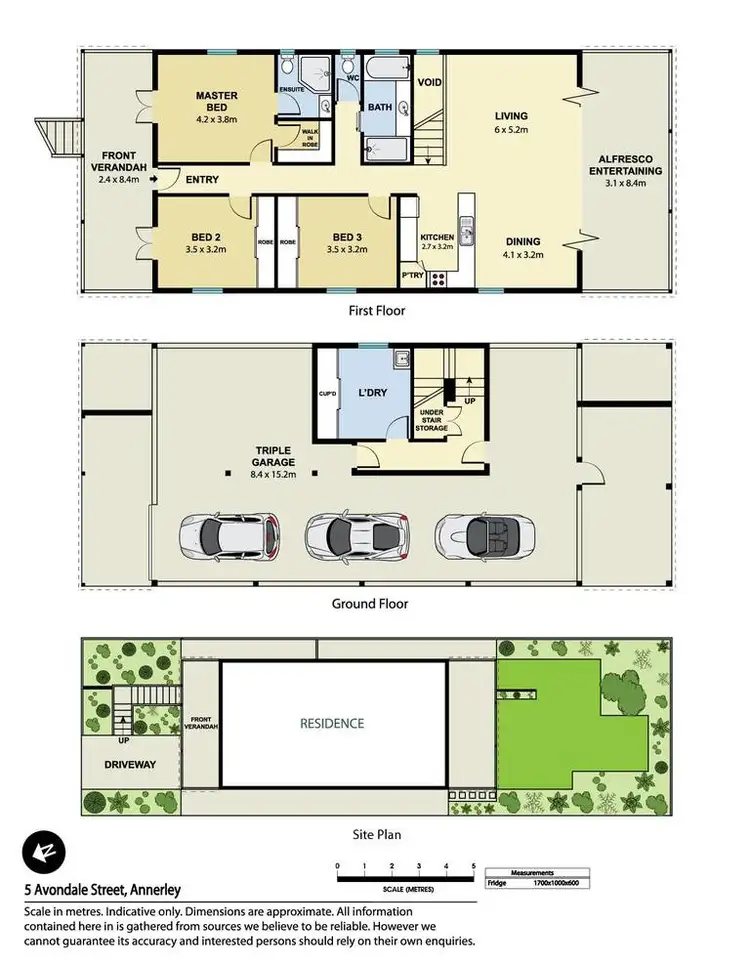 Floorplan of Homely house listing, 5 Avondale Avenue, Annerley QLD 4103
