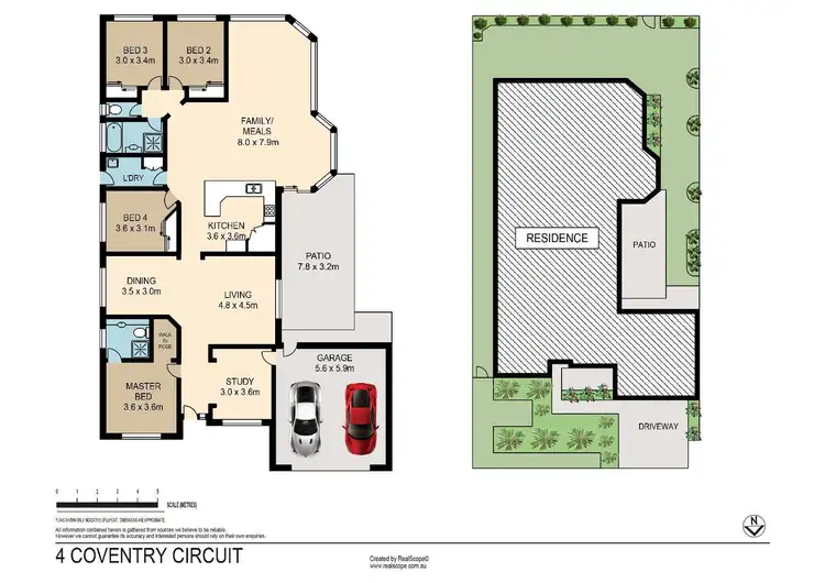 Floorplan of Homely house listing, 4 Coventry Circuit, Carindale QLD 4152
