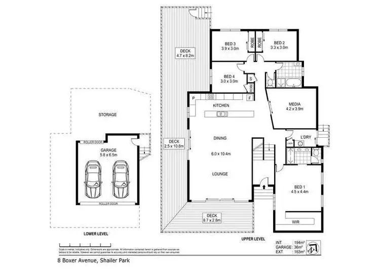 Floorplan of Homely house listing, 8 Boxer Avenue, Shailer Park QLD 4128