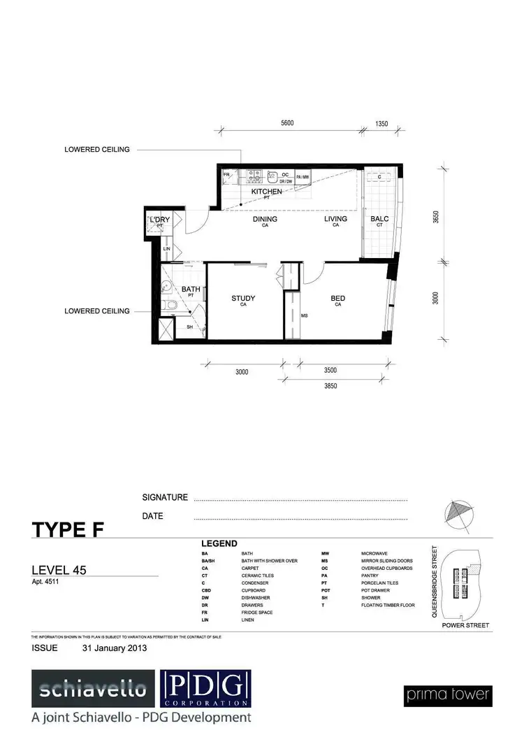 Floorplan of Homely apartment listing, 4511/35 Queensbridge Street, Southbank VIC 3006