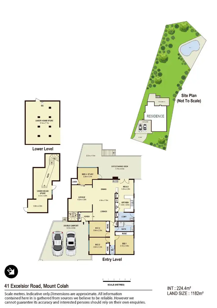 Floorplan of Homely house listing, 41 Excelsior Road, Mount Colah NSW 2079