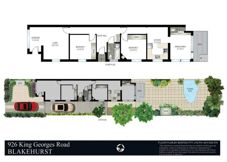 Floorplan of Homely house listing, 926 King Georges Road, Blakehurst NSW 2221