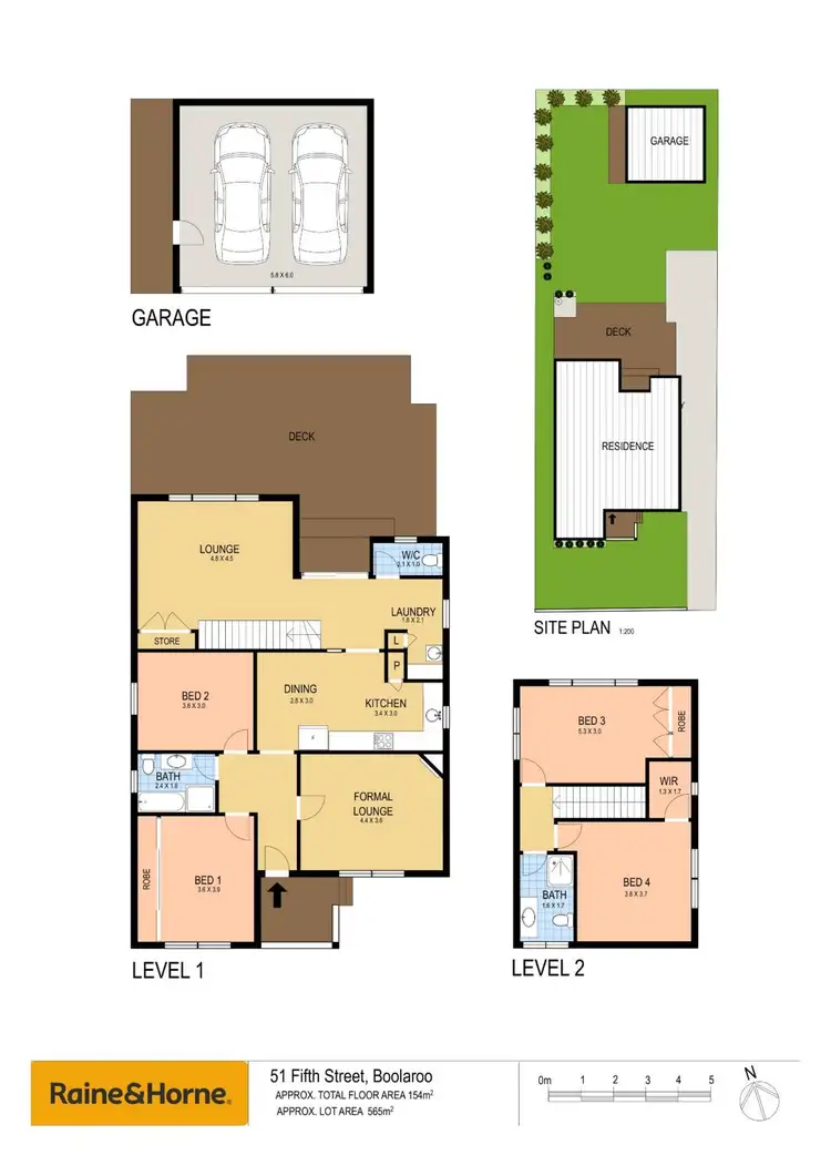 Floorplan of Homely house listing, 51 Fifth Street, Boolaroo NSW 2284