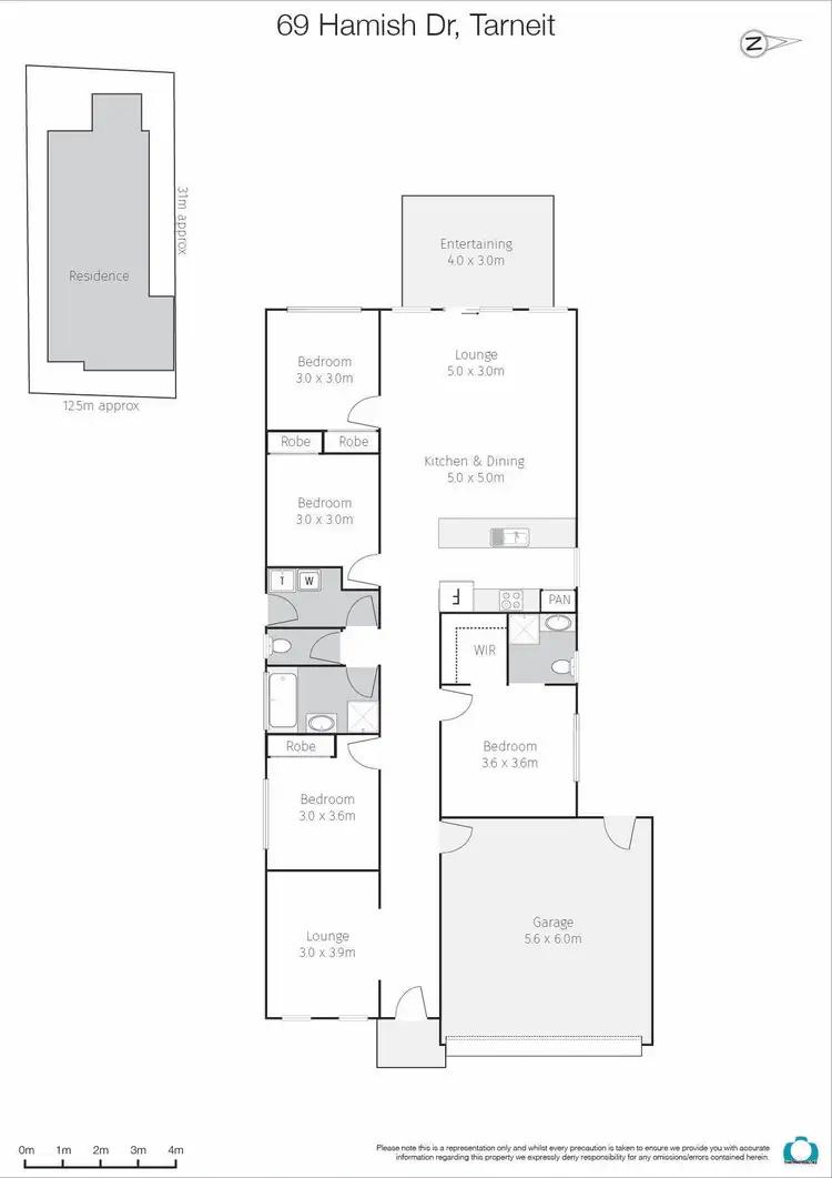 Floorplan of Homely house listing, 69 Hamish Drive, Tarneit VIC 3029