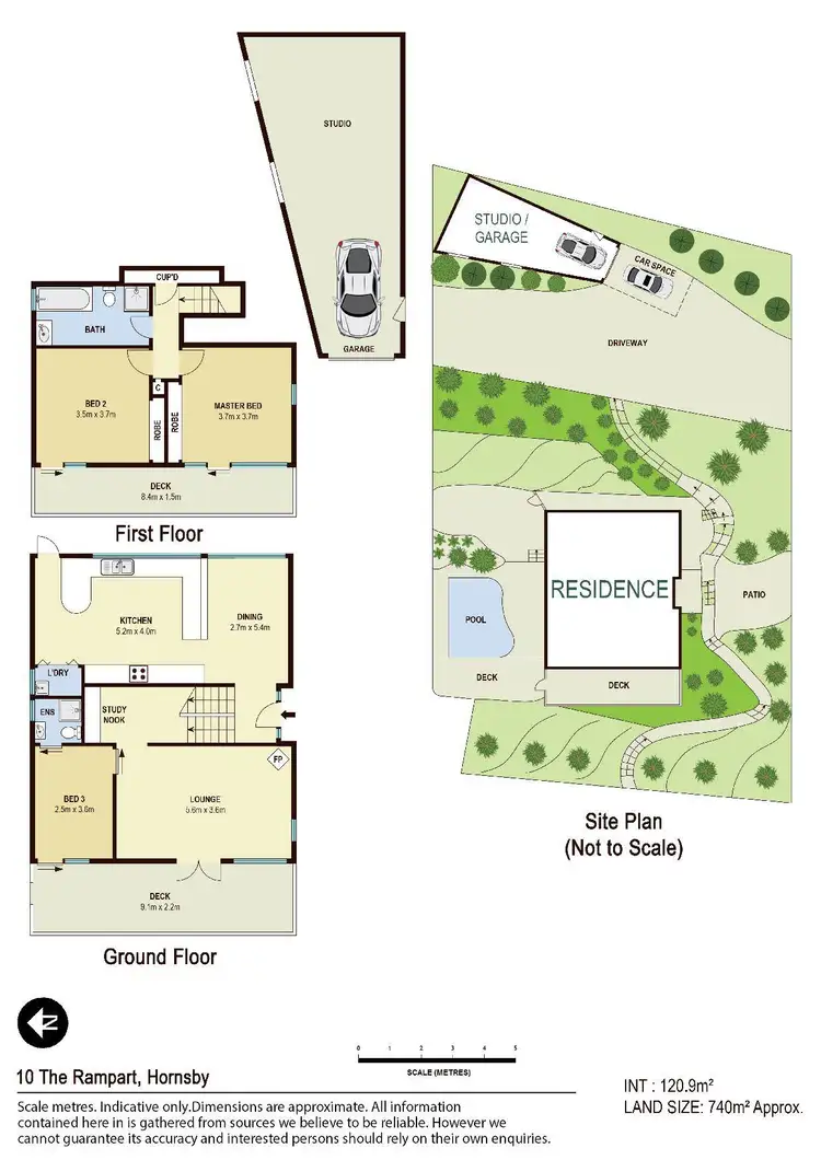 Floorplan of Homely house listing, 10 The Rampart, Hornsby NSW 2077