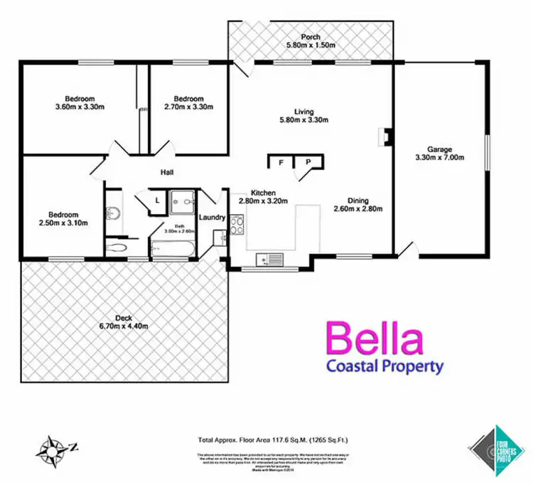 Floorplan of Homely house listing, 10 Murrilla Avenue, Bawley Point NSW 2539