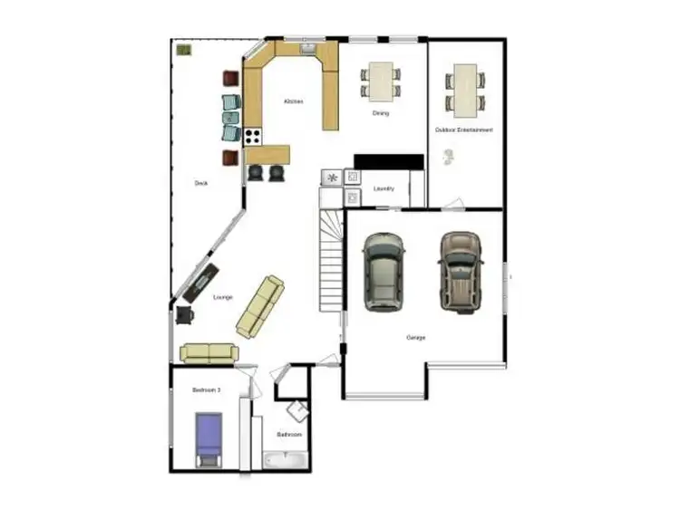 Floorplan of Homely house listing, 2 Macaulay Way, Pacific Heights QLD 4703