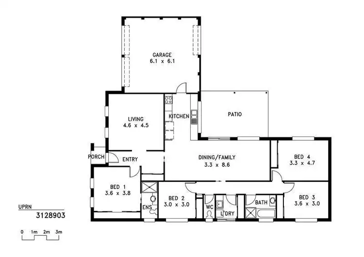 Floorplan of Homely house listing, Address available on request