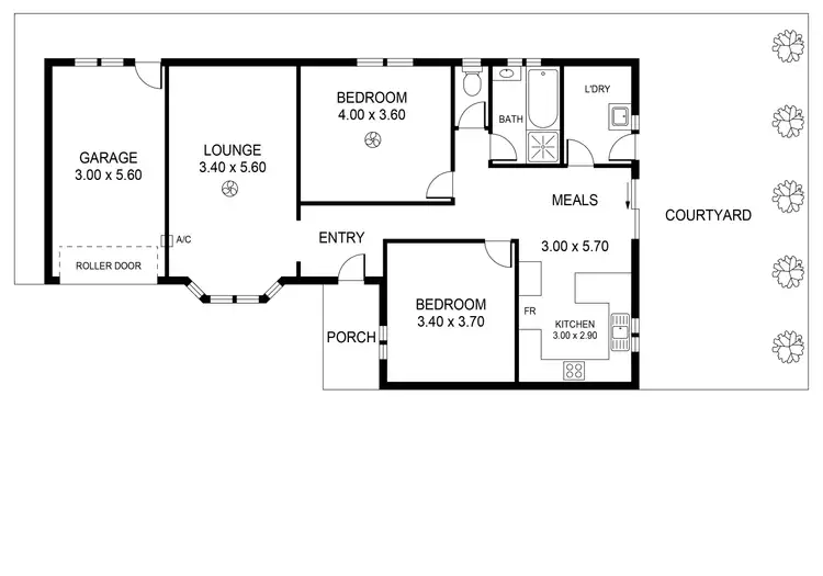 Floorplan of Homely unit listing, 4/27 Sylvan Crescent, Surrey Downs SA 5126