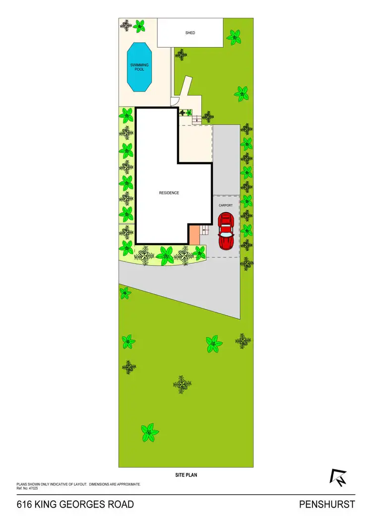 Floorplan of Homely house listing, 616 King Georges Road, Penshurst NSW 2222