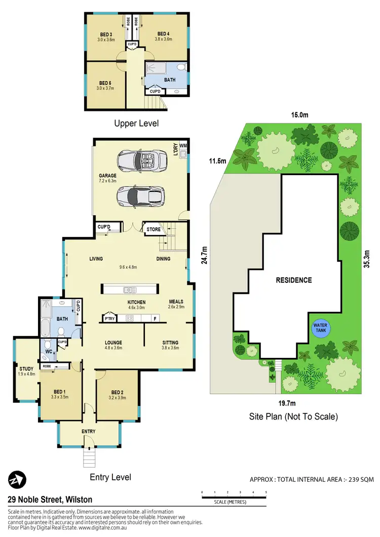 Floorplan of Homely house listing, 29 Noble Street, Wilston QLD 4051