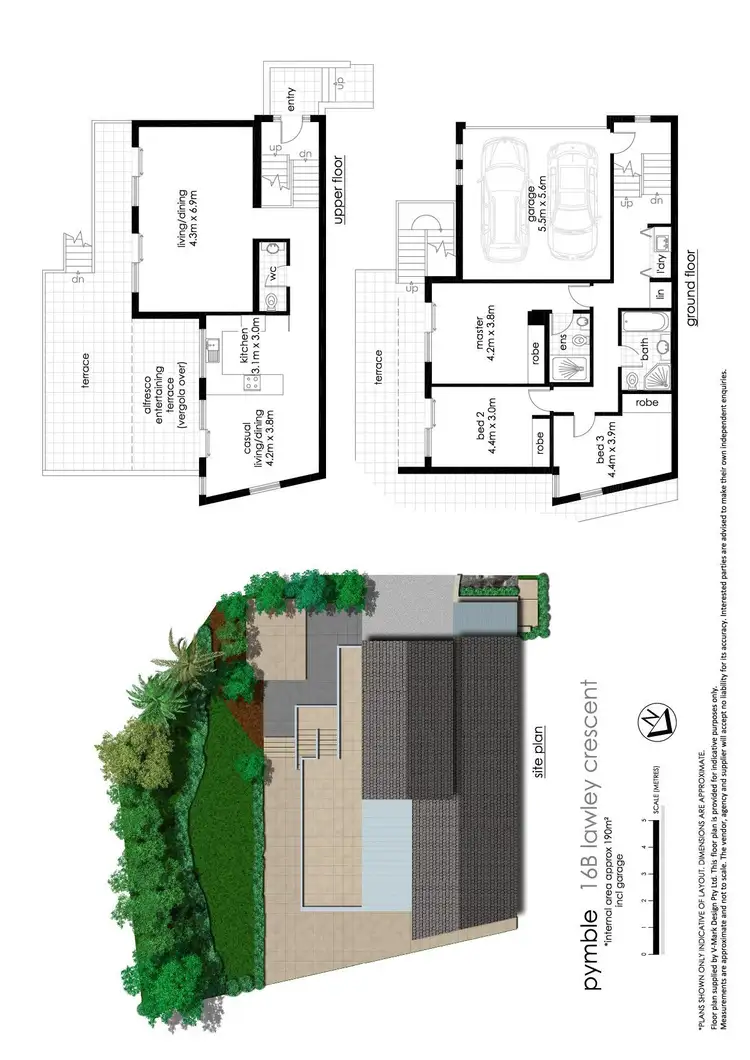 Floorplan of Homely house listing, 16b Lawley Crescent, Pymble NSW 2073