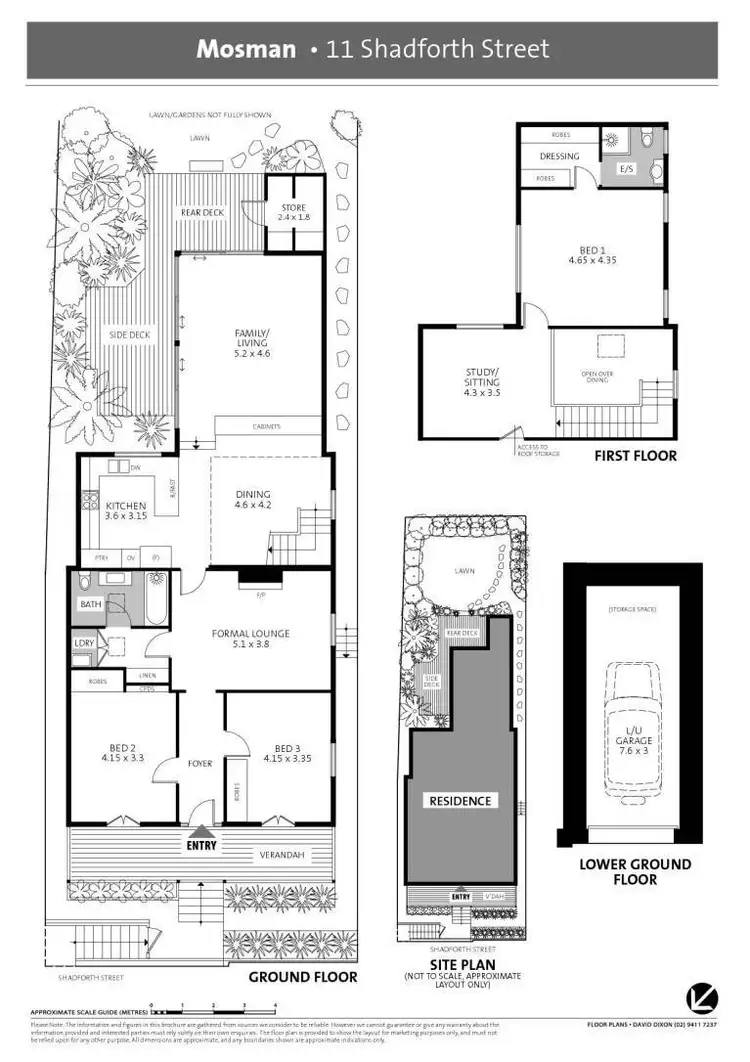 Floorplan of Homely house listing, 11 Shadforth Street, Mosman NSW 2088