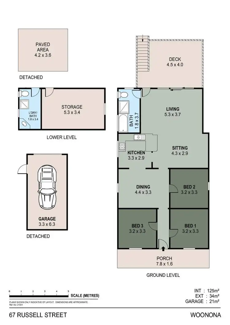 Floorplan of Homely house listing, 67 Russell Street, Woonona NSW 2517
