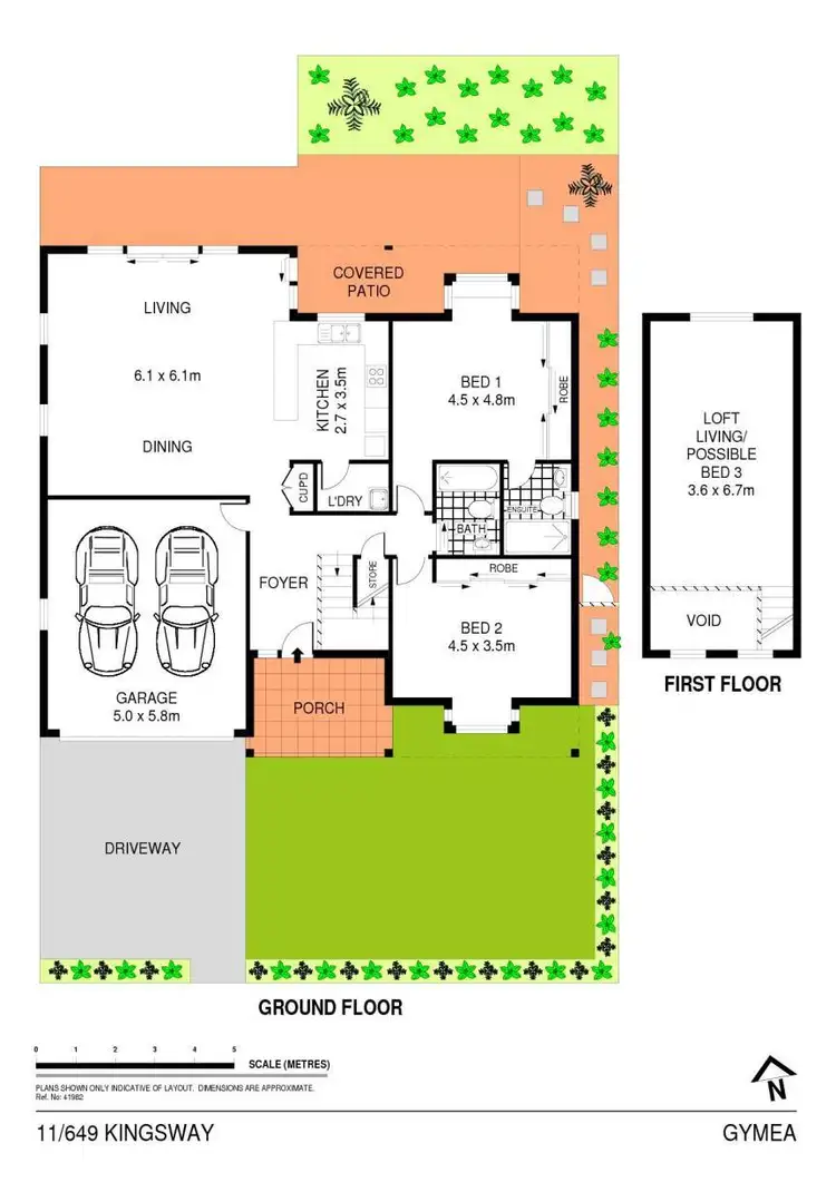 Floorplan of Homely villa listing, 11/649 Kingsway, Gymea NSW 2227
