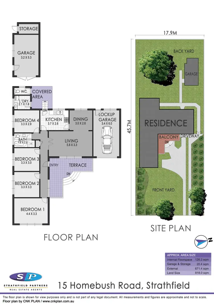 Floorplan of Homely house listing, 15 Homebush Road, Strathfield NSW 2135
